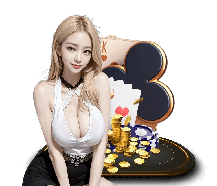 Bàn chơi Baccarat trực tuyến với bộ bài và chip tại hj88 app